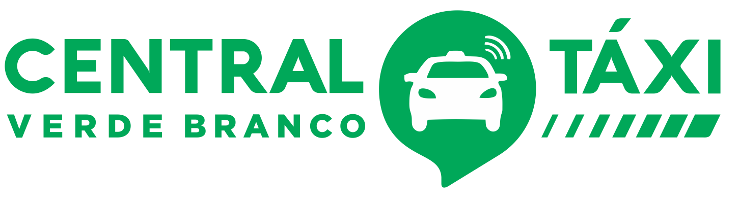 Central Táxi Verde Branco